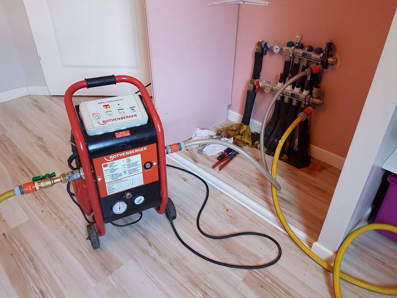 Akpınar Vaillant Hermetik Şofben Petek Temizliği